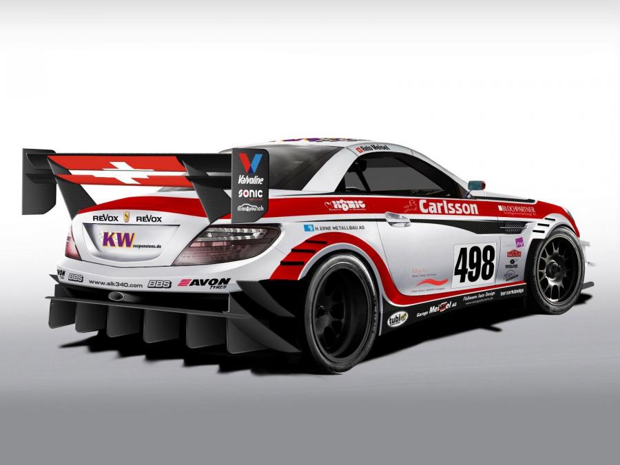  Mercedes-Benz SLK340 Race Car by Carlsson 2013 года  (фото 2 из 2)